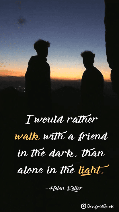 designed quote two boy looking sun set i would rather