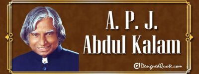 A. P. J. Abdul Kalam