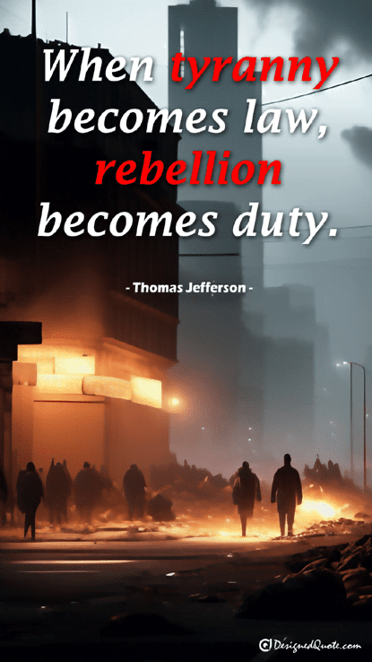 When tyranny becomes law