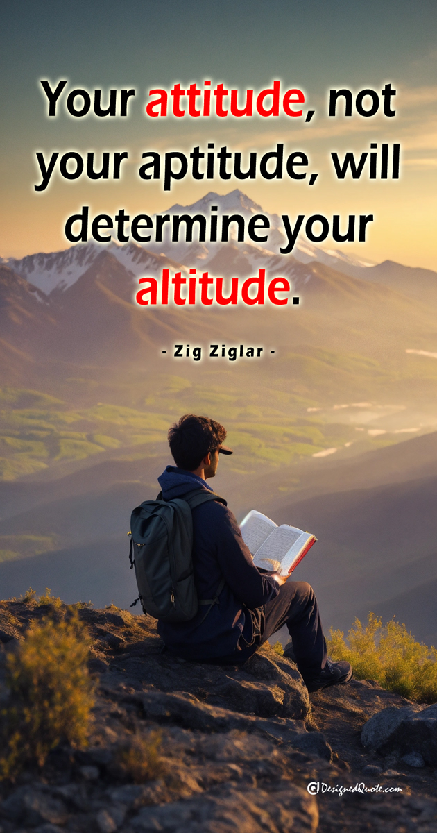 Your attitude